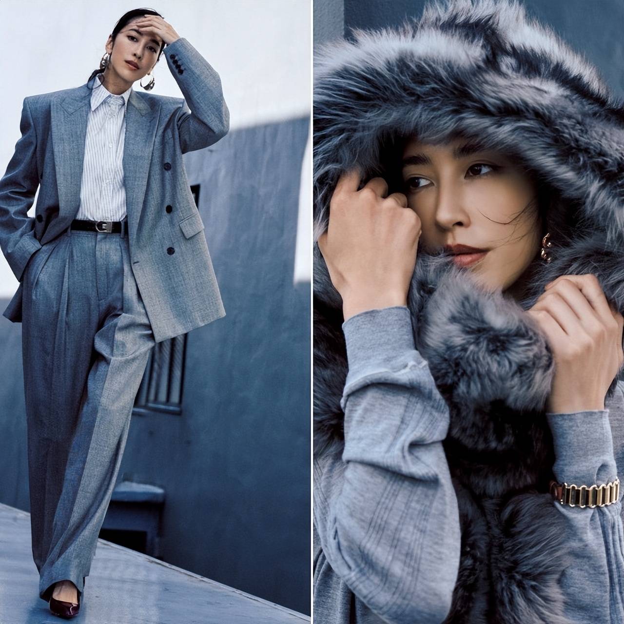 学会用珠宝50+女性尤其不可忽略瓦力棋牌灰色穿搭的高级感秘诀：要