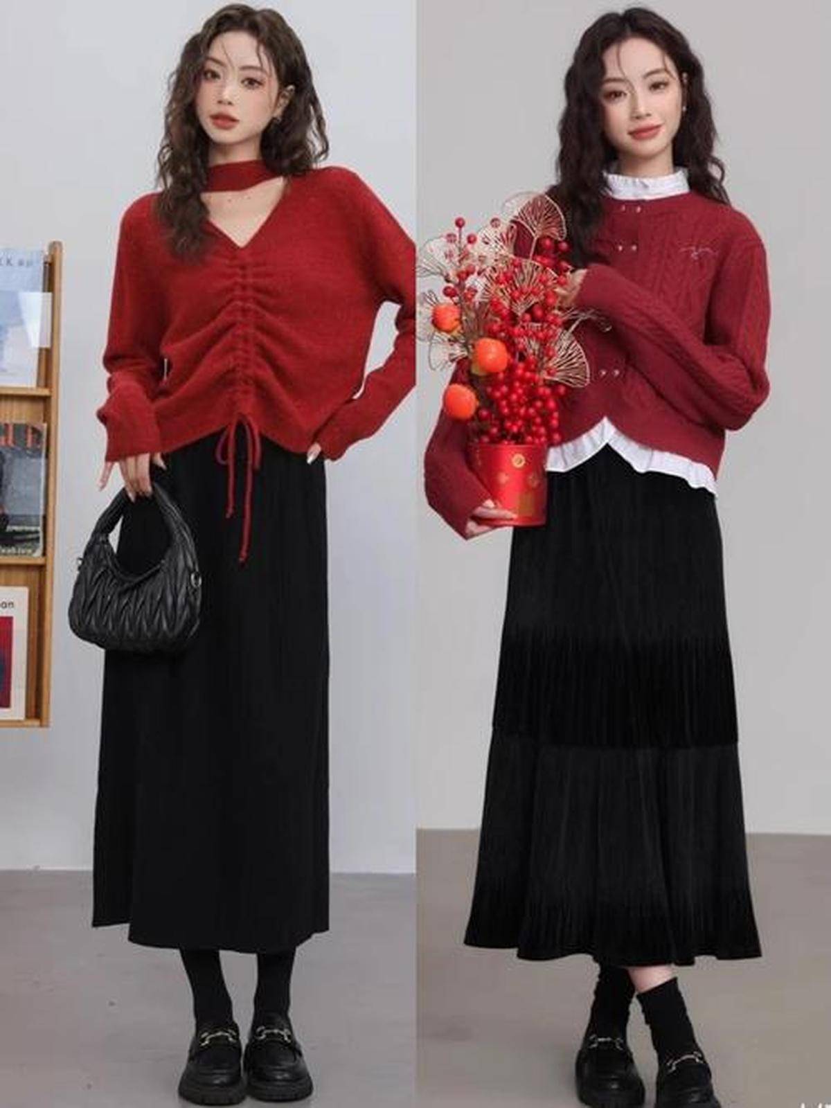 穿搭低调显贵氛围感拉满瓦力棋牌游戏新年喜